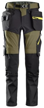 Spodnie robocze Elastyczne Snickers 6940 Stretch wygodne 108 Khaki