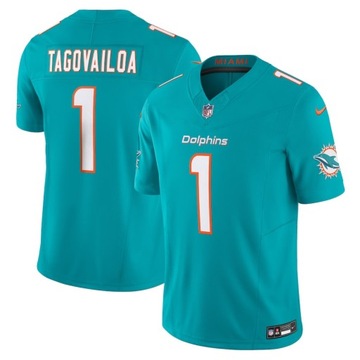 2023 Miami Dolphins Tua Tagovailoa Camisa De Futebol Americana Limitada, M