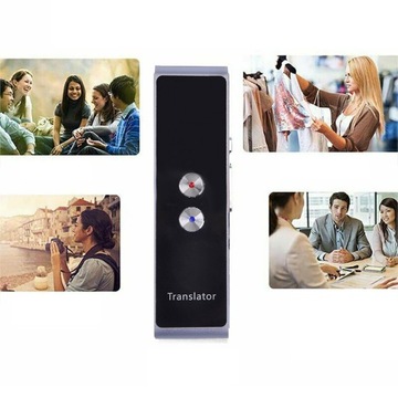 МИНИ ЭЛЕКТРОННЫЙ ДВУСТОРОННИЙ ПЕРЕВОДЧИК МГНОВЕННО 33 ЯЗЫКА BT 4.0