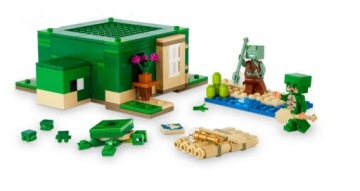 LEGO 21254 MINECRAFT — ДОМ НА ПЛЯЖЕ ЧЕРЕПАХИ