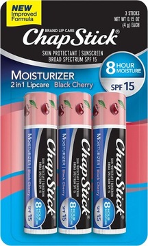 ChapStick Moisturizer Black Cherry balsam SPF15