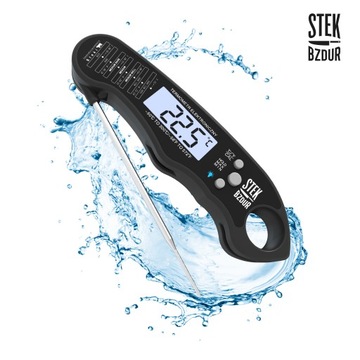 Водонепроницаемый цифровой кухонный термометр для мяса, стейка, стейка, ерунды