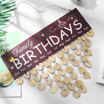 НАПОМИНАНИЕ О СЕМЕЙНОМ ДНЕ РОЖДЕНИЯ СЕМЕЙНЫЙ КАЛЕНДАРЬ ДНЕЙ РОЖДЕНИЯ