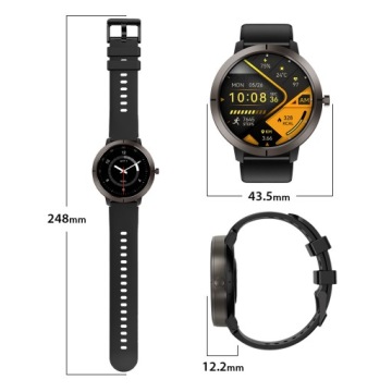 SMARTWATCH ЧАСЫ С GPS МЕНЮ EN ЗВОНКИ СПОРТ ПУЛЬС IP68 УМНЫЕ ЧАСЫ AMOLED