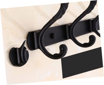 Вешалка для одежды Черные крючки для подвешивания вешалок