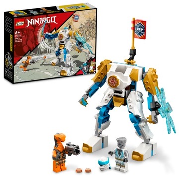 LEGO Ninjago Energetyczny mech Zane'a 71761 Robot Lodowy + Torebka