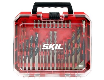 НАБОР 30 шт. СВЕРЛО и КОНЦЕВОЙ SKIL
