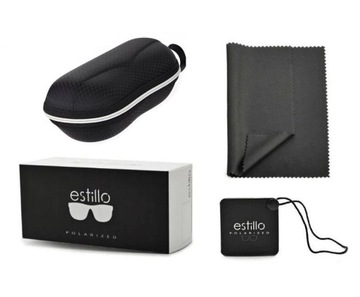 Спортивные защитные очки UV400 из поликарбоната для мотоциклов ESTILLO + аксессуары