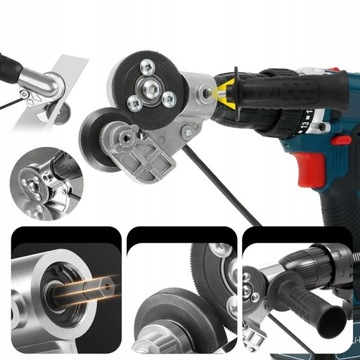 РЕЗКА ЛИСТОВОГО МЕТАЛЛА СВЕРЛА НАКРЕПЛЕНИЕ НОЖ НОЖНИЦЫ ПРОВОЛОКА ОТВЕРТКА ПЕРЕХОДНИК