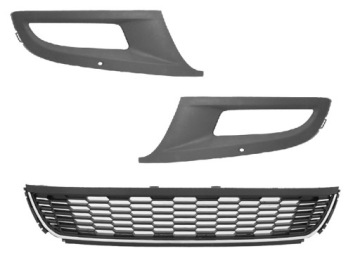 KRATKA ATRAPA GRILL CHROM VW POLO V 5 6R0 2009-13