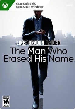 Like a Dragon Gaiden: The Man Who Erased His Name Xbox ONE polski klucz