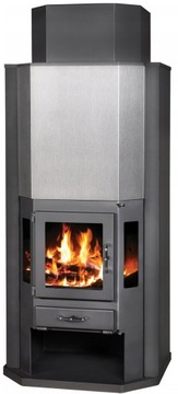 PIEC PIECYK WOLNOSTOJĄCY NA DREWNO VICTORIA DIPLOMAT 14 KW WYSOKI 185CM ECO