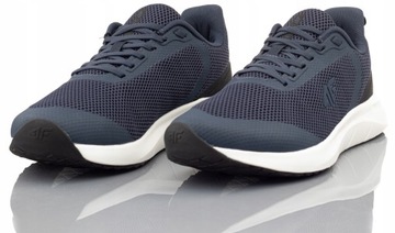 BUTY 4F SPORTOWE MĘSKIE CIRCLE OBMS300 31S GRANATOWE Z SIATECZKI LEKKIE