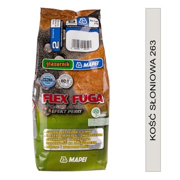 Fuga MAPEI FLEX FUGA 2 kg 263 KOŚĆ SŁONIOWA