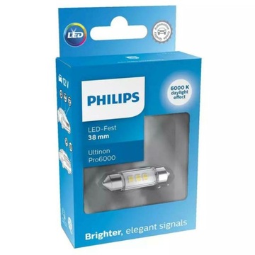 Żarówka samochodowa Philips C5W 11854CU60X1 1 szt.