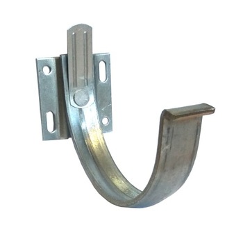 Hak czołowy rynna ocynkowana 125 mm ocynk nosek