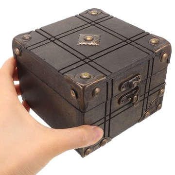 SKRZYNIA SKARBÓW SZKATUŁKA NA BIŻUTERIĘ PUDEŁKA NA BIŻUTERIĘ ZABYTKOWE PUDEŁKO DO PRZECHOWYWANIA