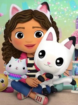 РАССЛАБЛЯЮЩАЯ ГЛАЗНЫЕ ПУЗЫРЬКИ СПАЛЬНАЯ МАСКА GABBY'S DOLLHOUSE CAT HOUSE GABI