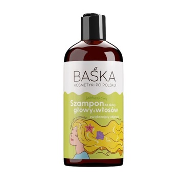 BAŚKA jabłuszkowy Szampon zwiększający objętość do włosów cienkich 500 ml