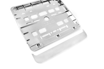 РАМКА НОМЕРНОГО ЗНАКА МОТОЦИКЛА ХРОМ