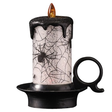 LED NA HALLOWEEN KOLOROWA ŚWIECA DEKORACJA BIURKOWA