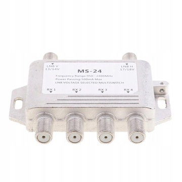 2x4 канала LNB с выбранным напряжением