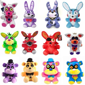 18cm FNAF Purple Plush Nightmare Bonnie Plush Toys