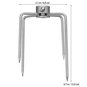 АКСЕССУАРЫ ДЛЯ ГРИЛЯ НА УЛИЦЕ ВИЛКИ ДЛЯ МЯСА НА РУТИТЕ