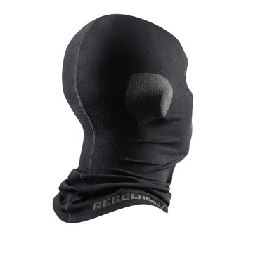 Балаклава REBELHORN ACTIVE BLACK черная БЕСПЛАТНО