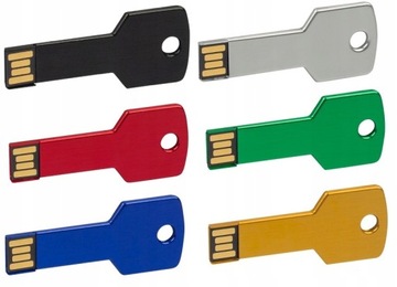 PENDRIVE REKLAMOWY KLUCZ PDslim-16 8 GB GRAWER USB 2.0 10 SZT + GRATIS !