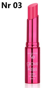 Golden Rose Tint Glow Kiss pomadka 03