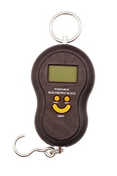 Waga bagażowa hakowa elektroniczna ręczna podróżna wędkarska 50 kg