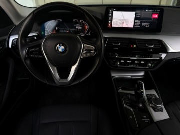 BMW Seria 5 G30-G31 Limuzyna Facelifting 2.0 518d 150KM 2021 BMW 518 FV-23%, Fotele skórzane, Live kokpit profe, zdjęcie 8