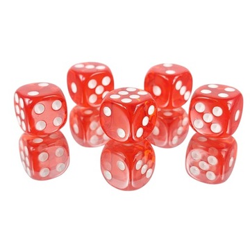 НАБОР ИЗ 2 КУБИКОВ ИГРЫ ОГОНЬ ВЕТР РПГ 1,1 СМ