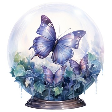Naprasowanka Motyl art sztuka 5 do 15cm
