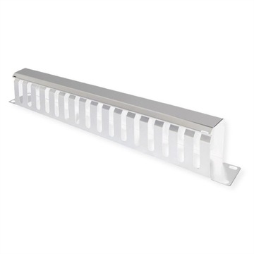 Organizator organizer kabli RACK 19' grzebieniowy