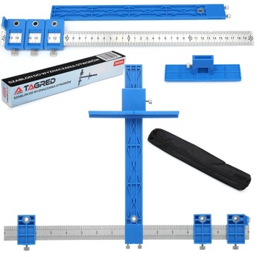 SZABLON STOLARSKI DO WYZNACZANIA OTWORÓW 25 CM