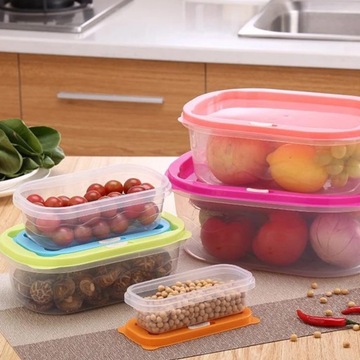 ПЛАСТИКОВЫЕ КОРОБКИ КОНТЕЙНЕРЫ ДЛЯ ХРАНЕНИЯ ПИЩЕВЫХ ЗАКРЫТЫХ ОРГАНАЙЗЕРОВ