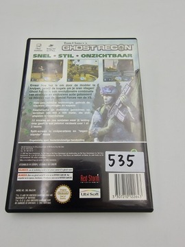 NINTENDO GAMECUBE TOM CLANCY'S GHOST RECON
