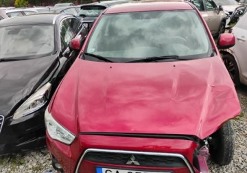Mitsubishi ASX I SUV 1.8 DID MIVEC 150KM 2013 Mitsubishi ASX I rej 2014r, SALON POLSKA. 1.8Diesel. 4x4. Uszkodzony lewy, zdjęcie 17