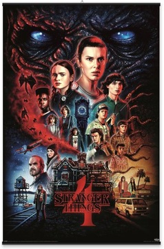 Stranger Things 4 постера Vecna ​​61x91,5 см