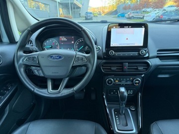 Ford Ecosport II SUV Facelifting 1.0 EcoBoost 125KM 2019 Ford EcoSport LEDNaviClimatronicSkoraPDCFull OPCJANowy Rozrzad, zdjęcie 12