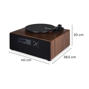 Подключите проигрыватель Vinyl Cube к Интернету/DAB+/FM USB