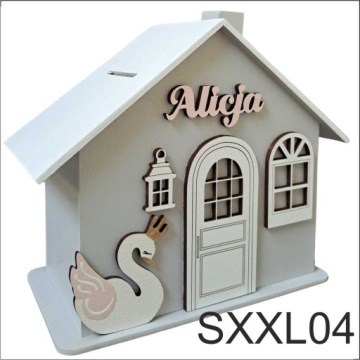 Копилка XXL с НАЗВАНИЕМ, подарок на день рождения для девочки