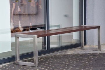 ŁAWKA FREZJA DREWNIANO STALOWA POLSKI PRODUCENT