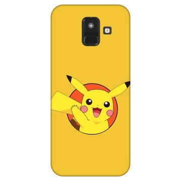 ETUI CASE Samsung Galaxy A6 2018 Pikachu