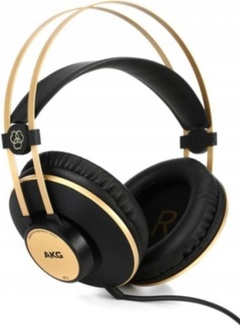 AKG K-92 ZAMKNIĘTE SŁUCHAWKI STUDYJNE NAGŁOWNE WOKÓŁUSZNE