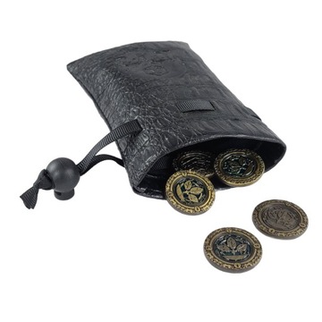 ЭЛЕМЕНТ ЗЕМЛИ ЗОЛОТАЯ МЕТАЛЛИЧЕСКАЯ МОНЕТА 1 ПК РОЛП РПГ