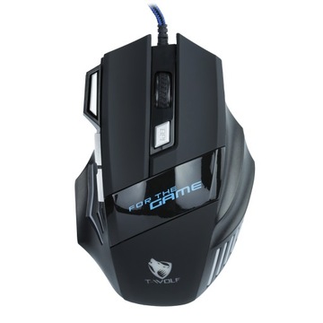 ИГРОВАЯ МЫШЬ со светодиодной подсветкой RGB ИГРОВАЯ МЫШЬ T-WOLF M1