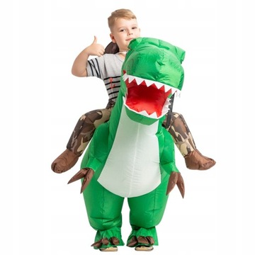 Nadmuchiwany kombinezon Dinozaury na Halloween